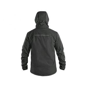 Męska kurtka softshell odporna na wiatr i wodę CXS Stretch Canis kolor czarny - 2